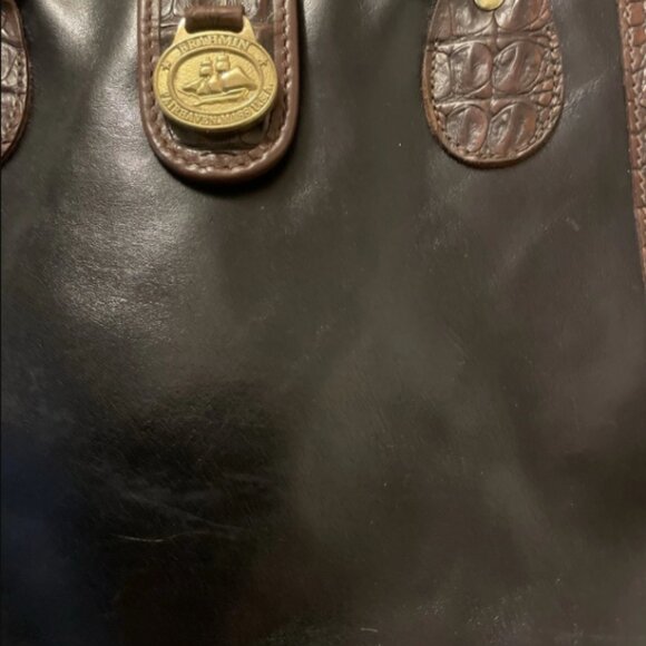 Vintage Brahmin Tuscan Collection Satchel GUC - Picture 11 of 12